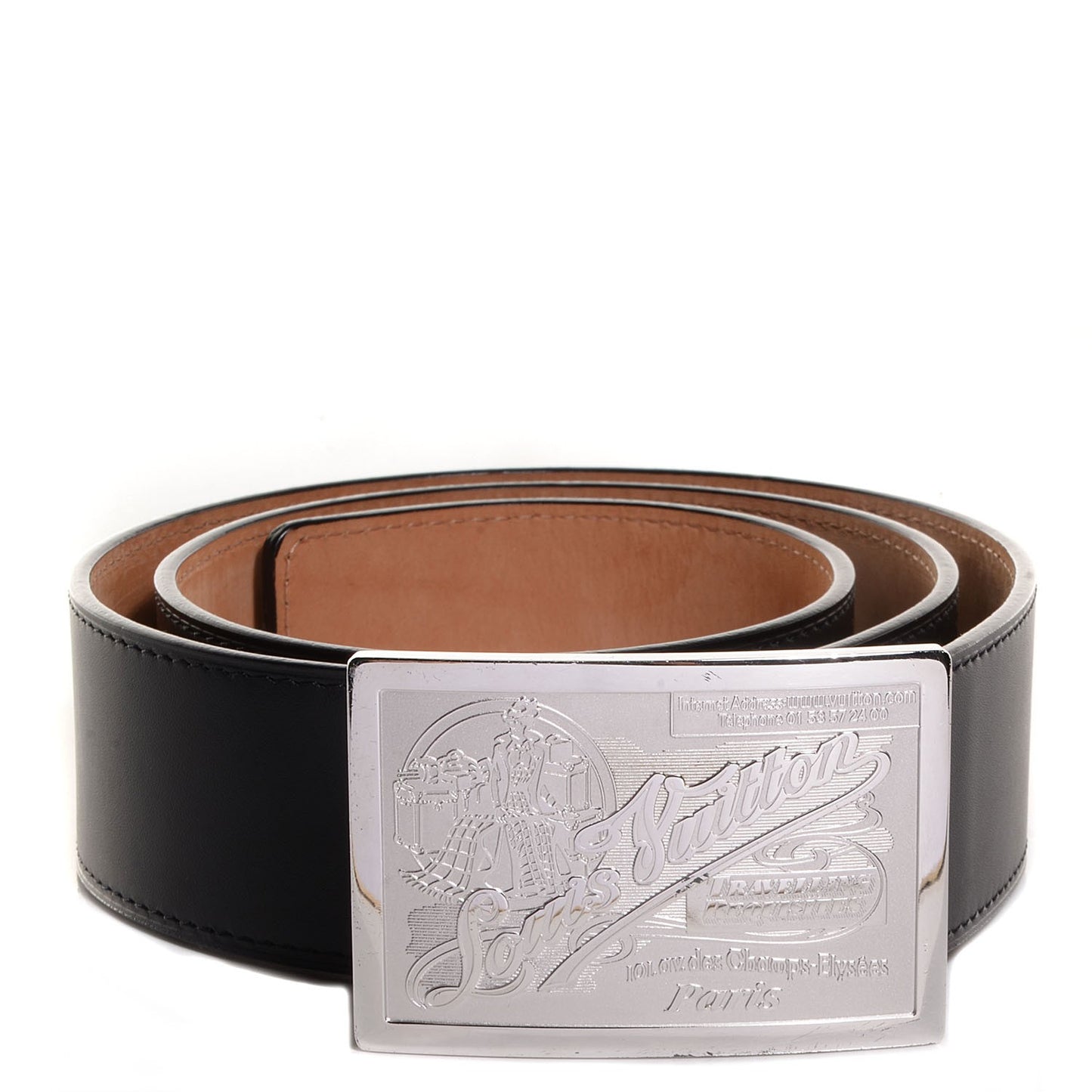 Jeans Calfskin Belt 95 38 Black