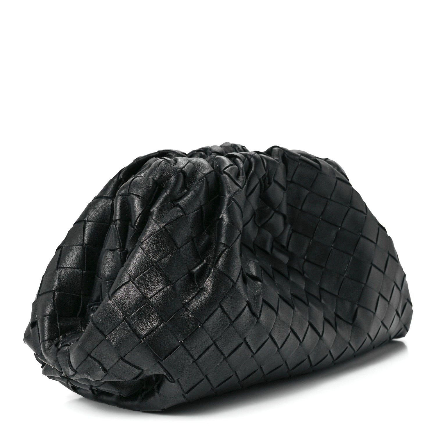Bottega Veneta Nappa Intrecciato Teen Pouch Black 3 of 12