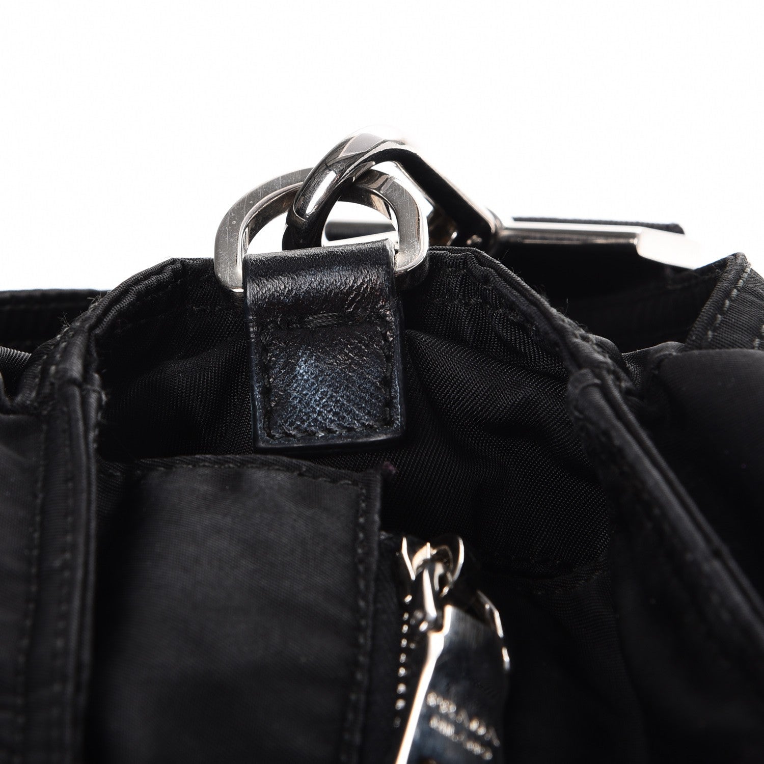 Prada Tessuto Nylon Saffiano Diaper Bag Nero Black 18 of 21