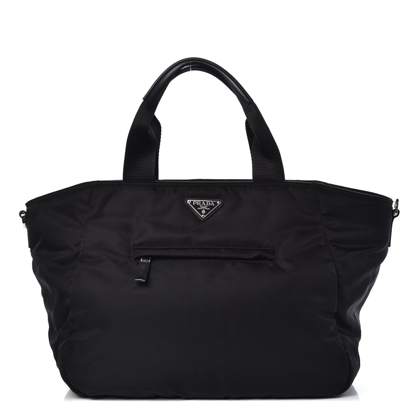 Nylon Vela Tote Black