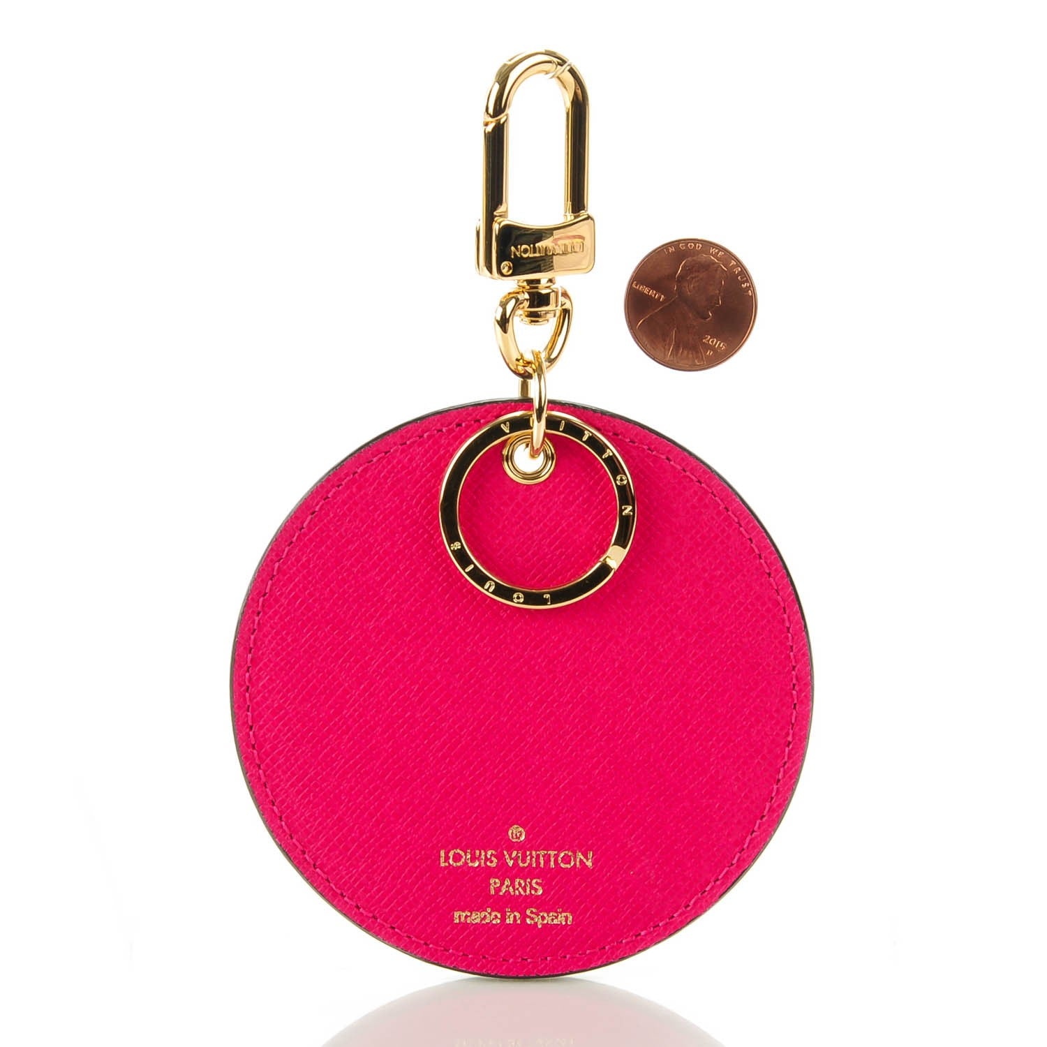 Louis Vuitton Monogram 2015 Christmas Animation Bag Charm Key Ring 2 of 7