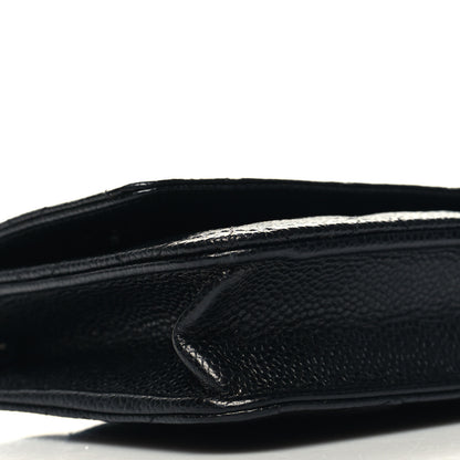 Chanel Caviar Quilted Wallet on Chain WOC Black 10 of 13