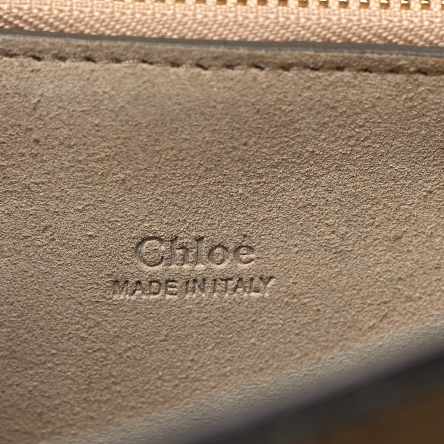 Chloe Goatskin Medium Faye Shoulder Bag Tan 5 of 7