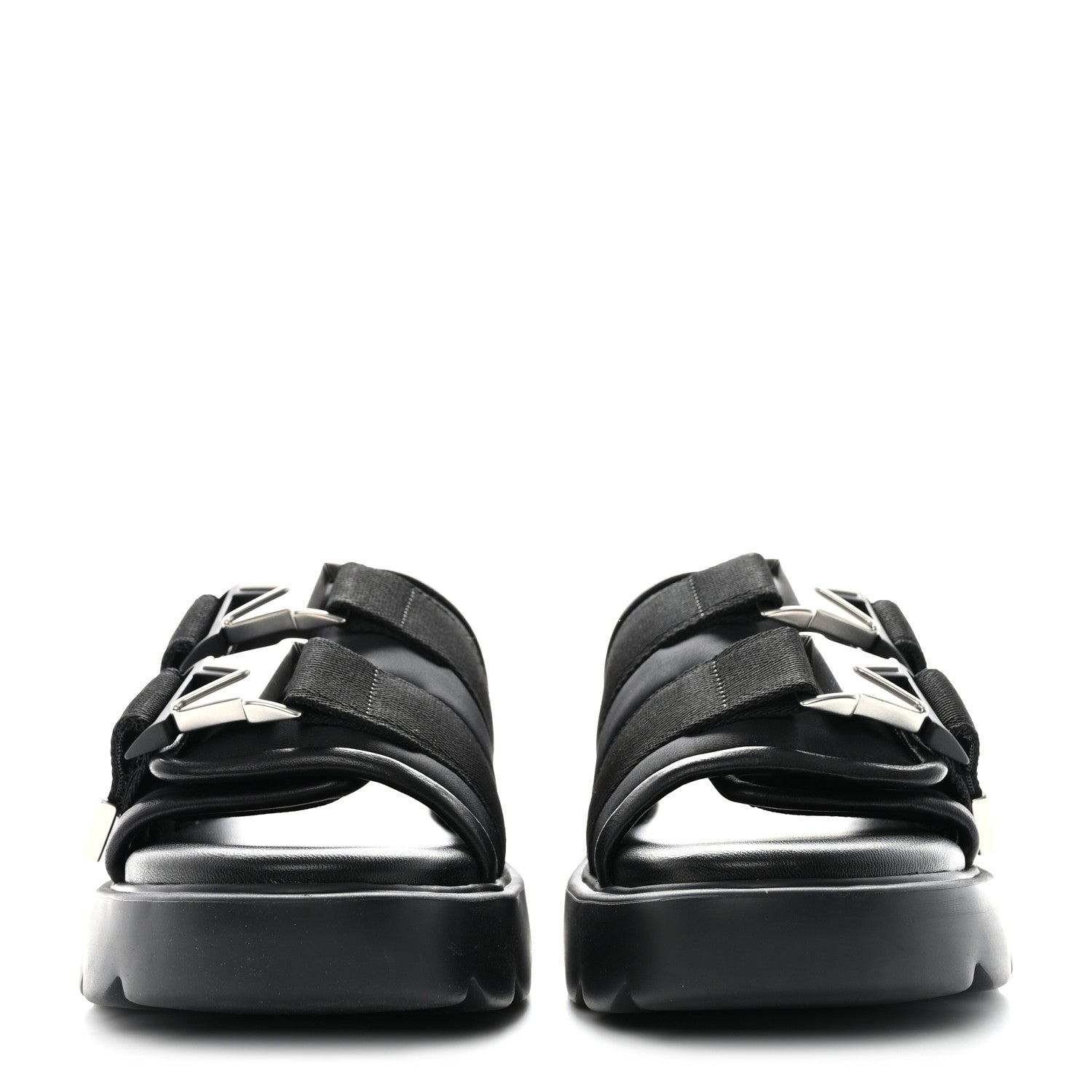 Bottega Veneta Nappa Flash 45mm Flat Sandals 37 Black 2 of 9