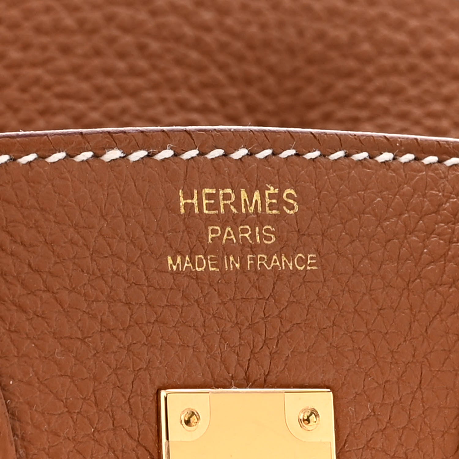 Hermes Togo Birkin 25 Gold 6 of 11