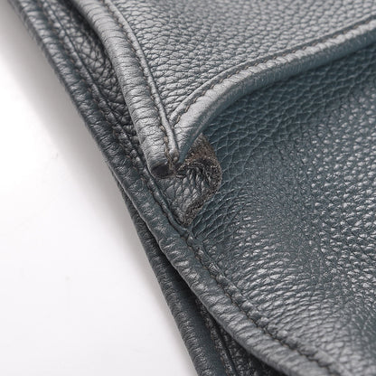 Hermes Taurillon Clemence Evelyne III TGM Bleu Orage 9 of 10