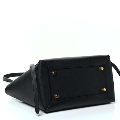 Celine Grained Calfskin Mini Belt Bag Black 5 of 8
