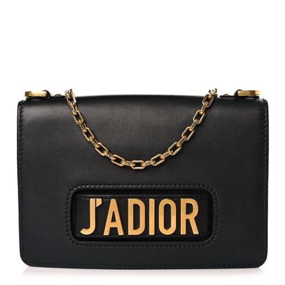 Christian Dior Calfskin J'Adior Chain Flap Bag Black 1 of 9