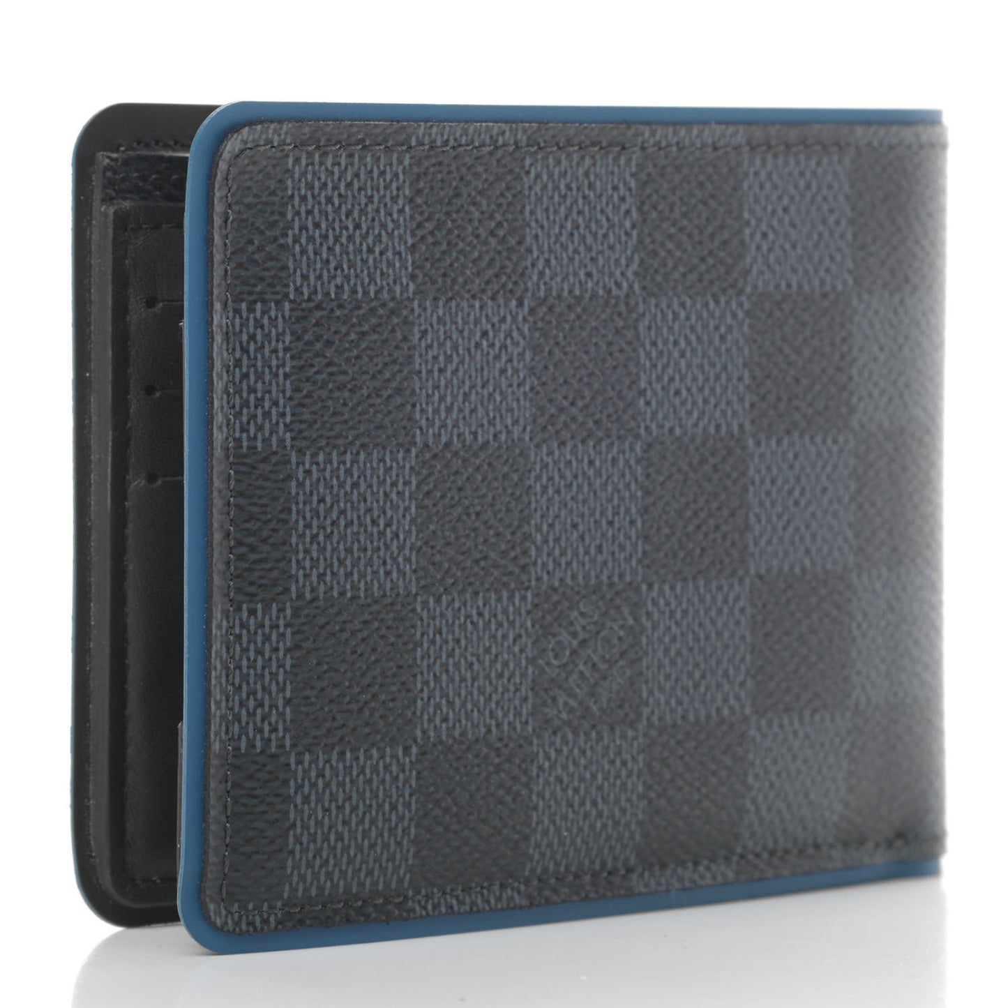 Damier Cobalt Multiple Wallet Neon