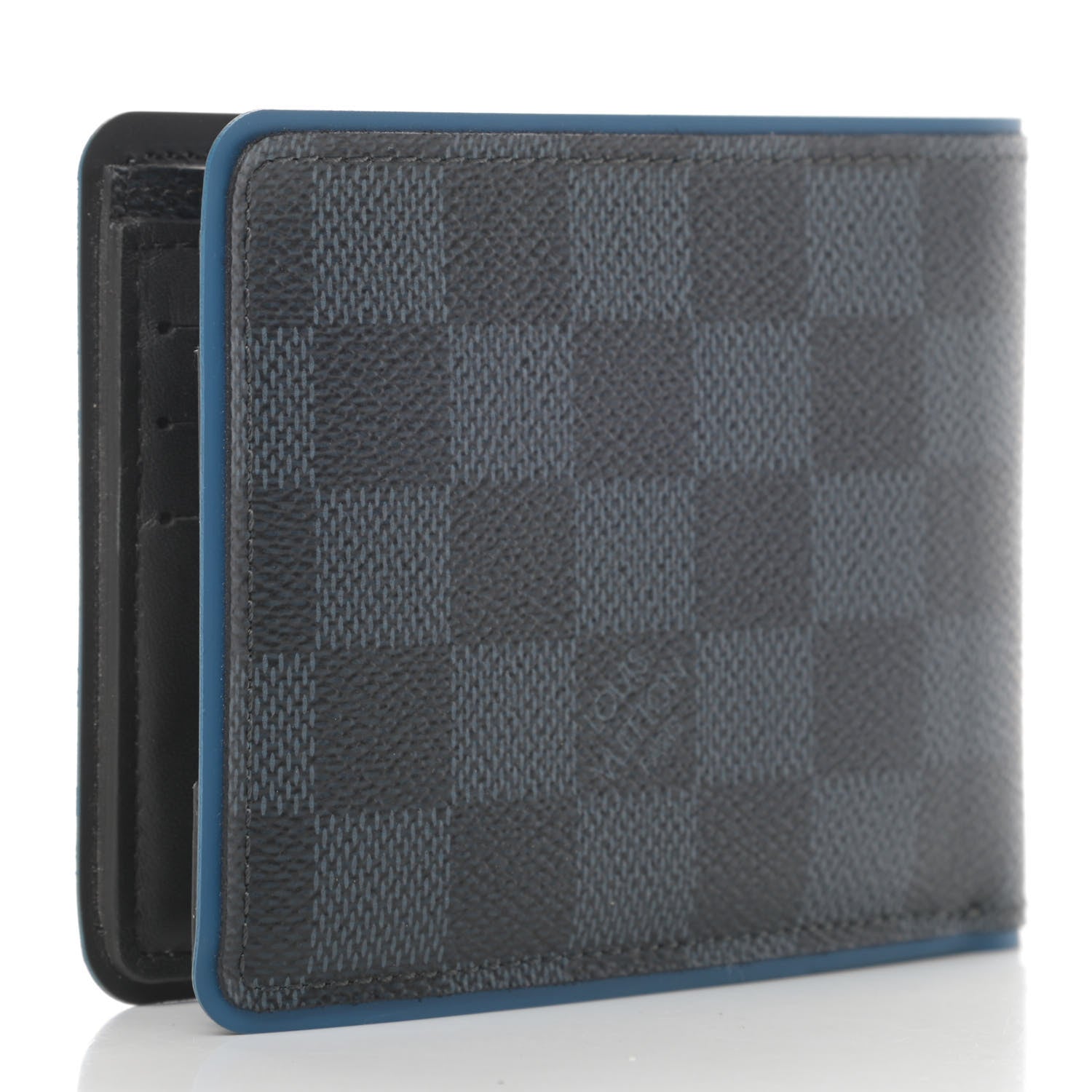 Louis Vuitton Damier Cobalt Multiple Wallet Neon 3 of 7