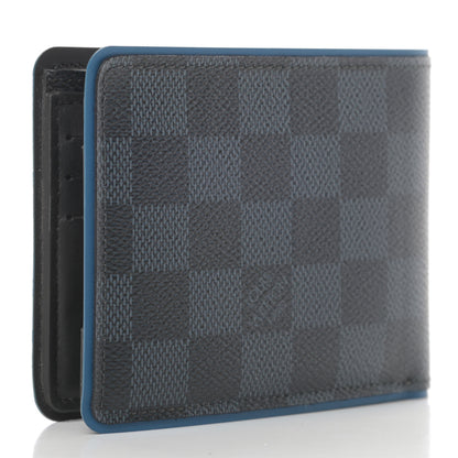 Louis Vuitton Damier Cobalt Multiple Wallet Neon 3 of 7