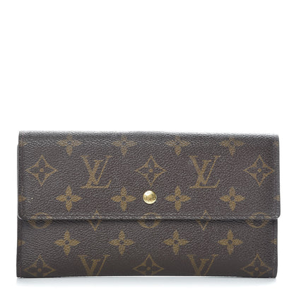 Louis Vuitton Monogram Porte Tresor International Wallet 1 of 16