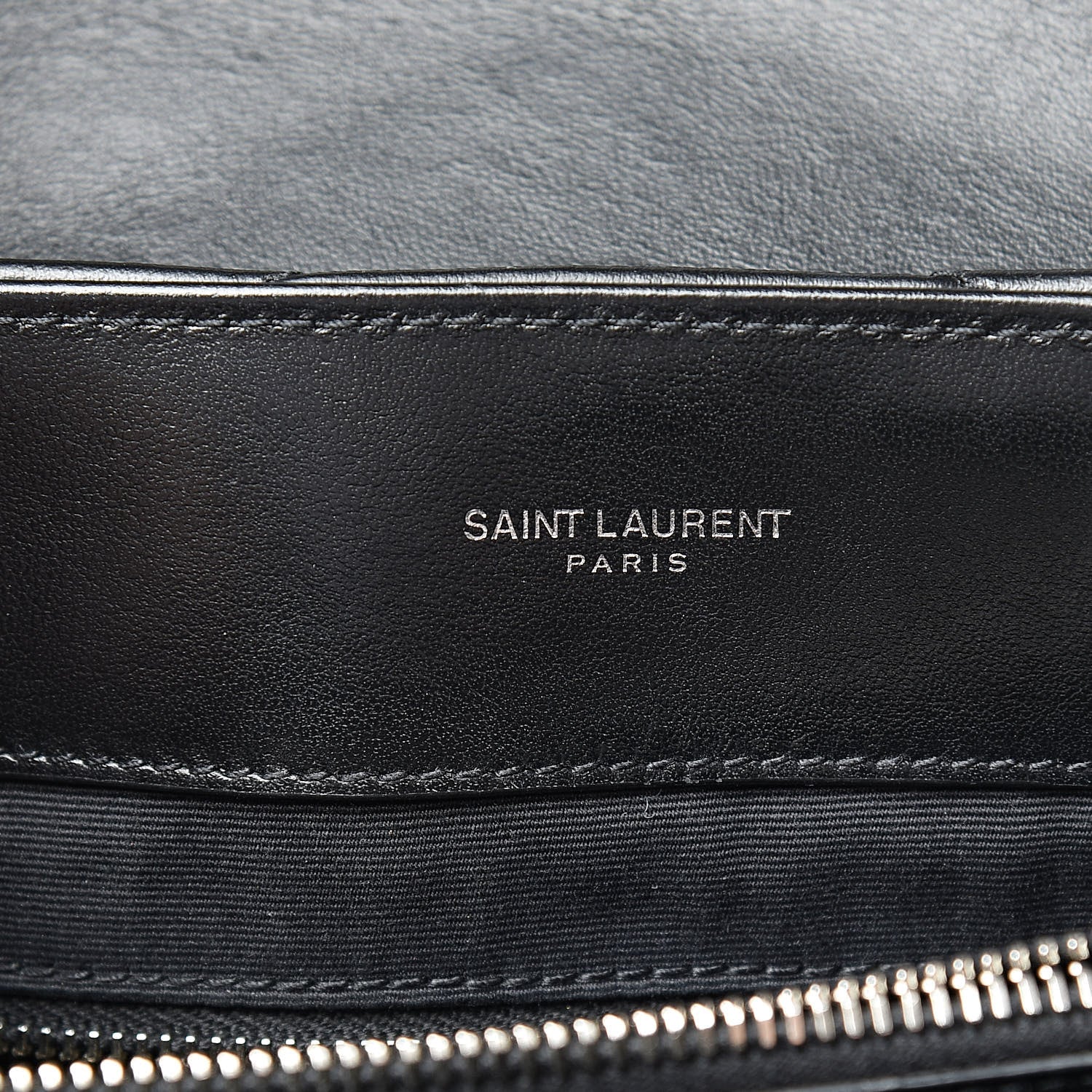 Saint Laurent Calfskin Y Quilted Monogram Medium Loulou Chain Satchel Black 6 of 12