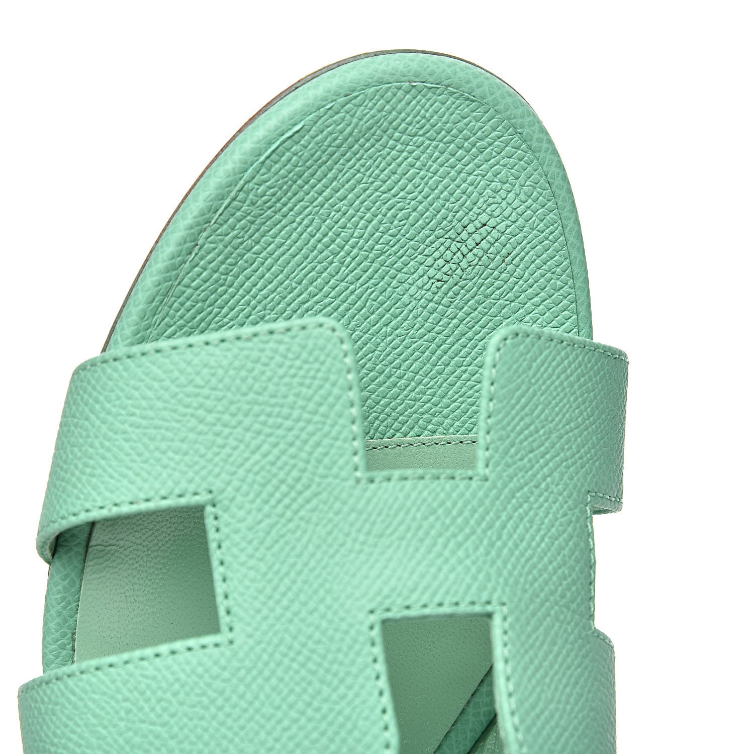 Hermes Epsom Oasis Sandals 40 Malachite 10 of 11