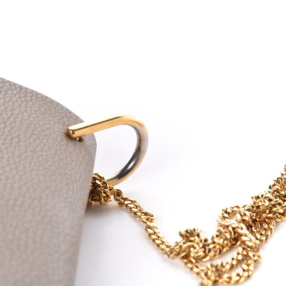 Chloe Grained Lambskin Mini Drew Shoulder Bag Motty Grey 10 of 12