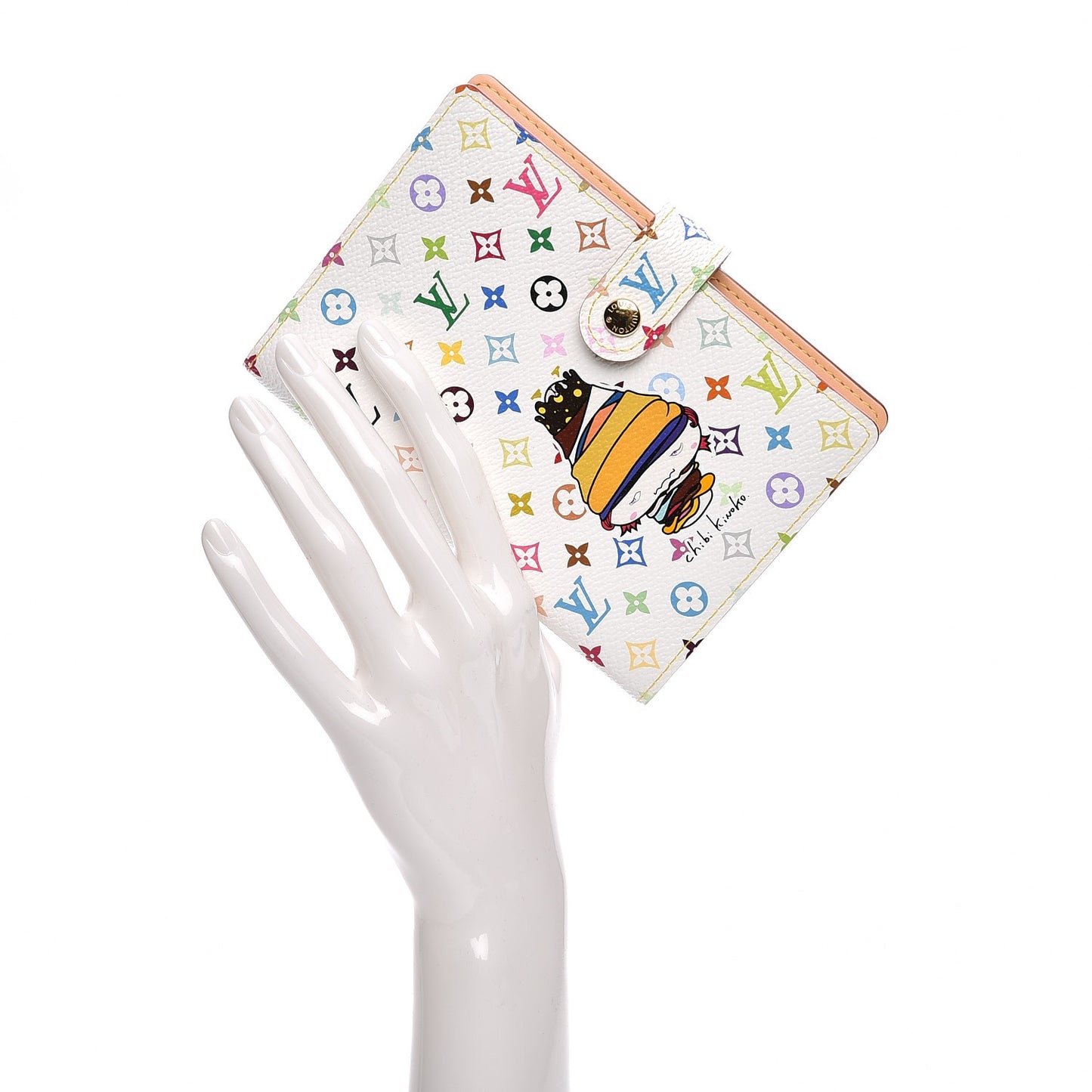 Monogram Multicolor Chibi Kinoko Small Ring Agenda Cover White
