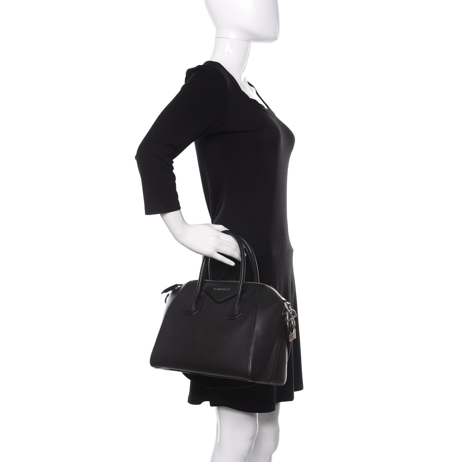 Givenchy Sugar Goatskin Small Antigona Black 3 of 12