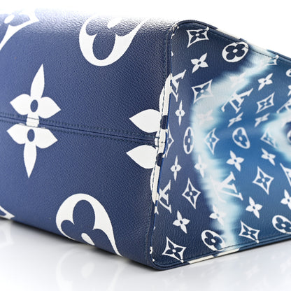 Louis Vuitton Monogram Escale Onthego GM Blue 11 of 11