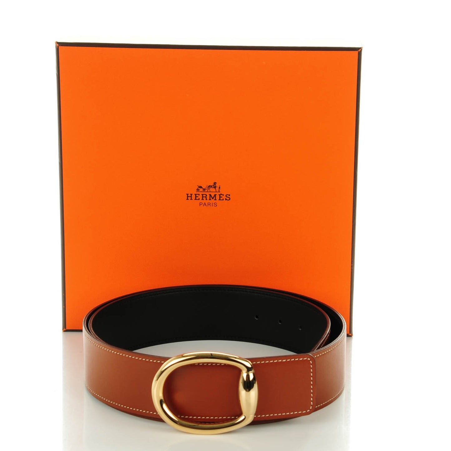 Chamonix Box 42mm Mors Belt 90 Fauve Black