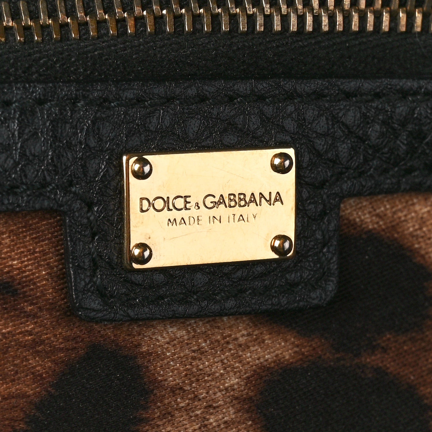 Dolce & Gabbana DOLCE & GABBANA Calfskin Lace Miss Sicily Satchel Black 7 of 14