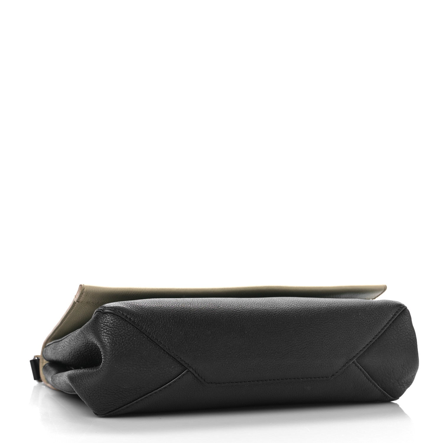 Louis Vuitton Soft Calfskin Lockme II Top Handle Vanille Black 4 of 14