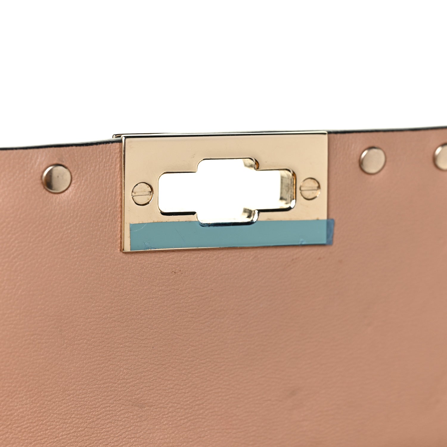 Valentino Garavani Nappa Large Rockstud Spike Shoulder Bag Soft Noisette 10 of 16