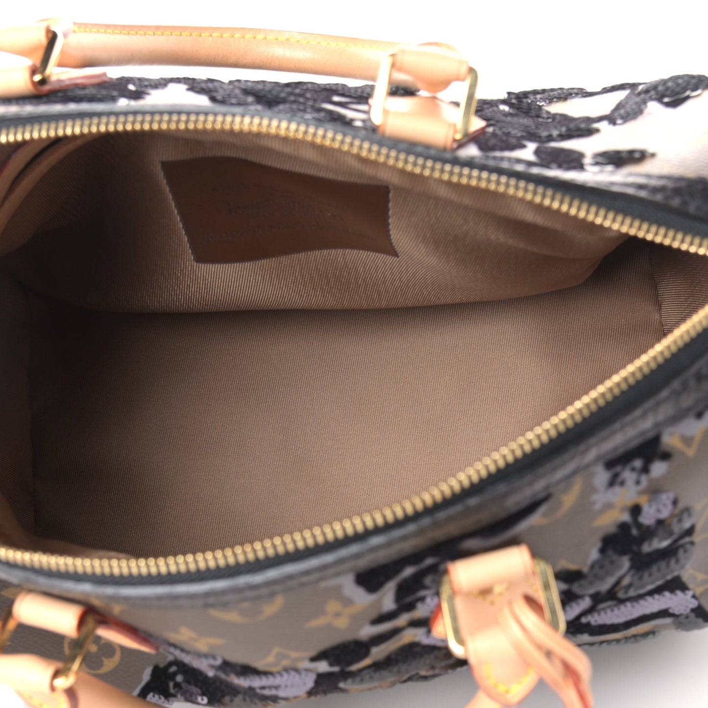 Monogram Fleur De Jais Sequins Speedy 30