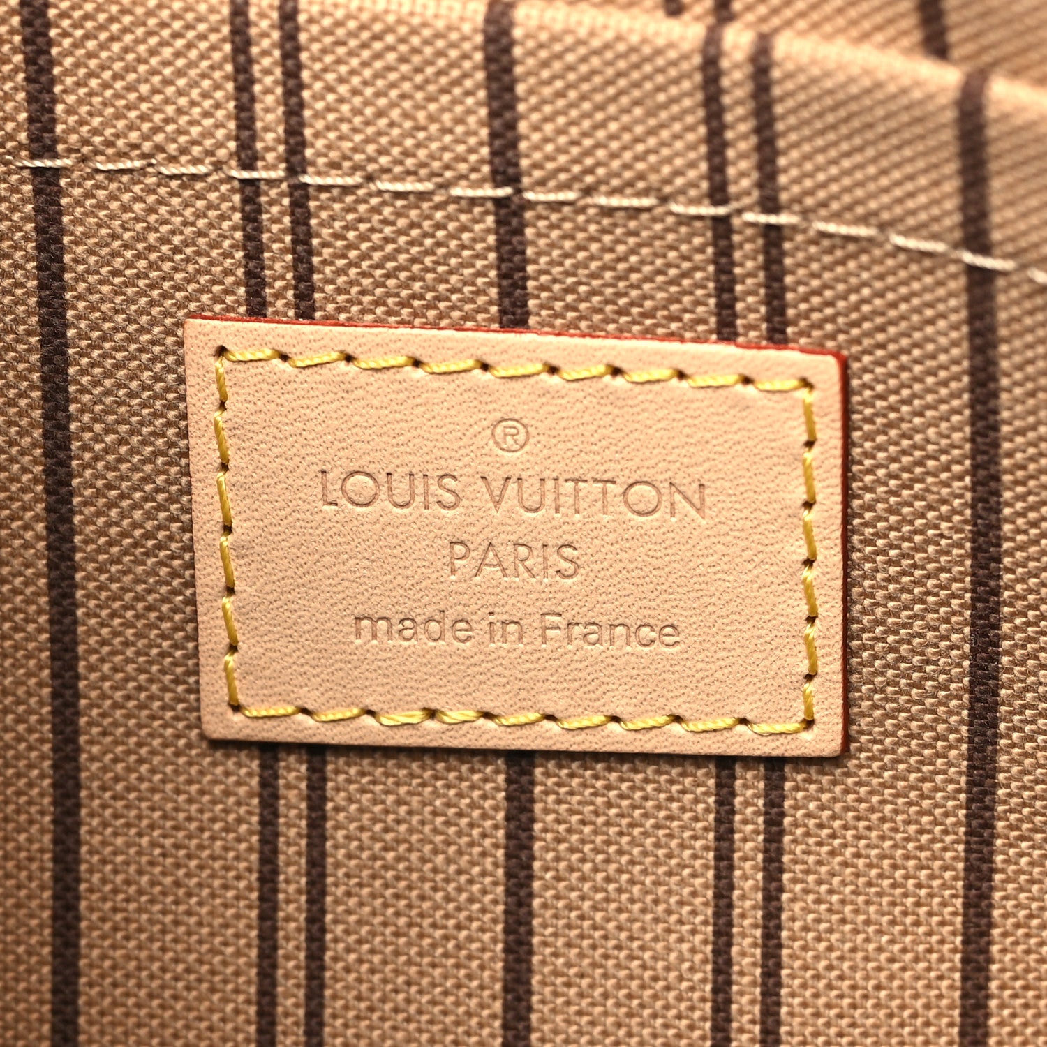 Louis Vuitton Monogram Neverfull MM GM Pochette 6 of 6