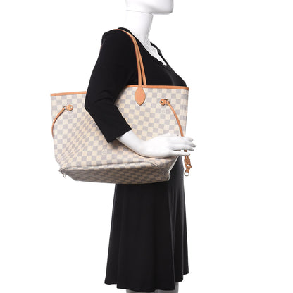 Louis Vuitton Damier Azur Neo Neverfull MM 2 of 11