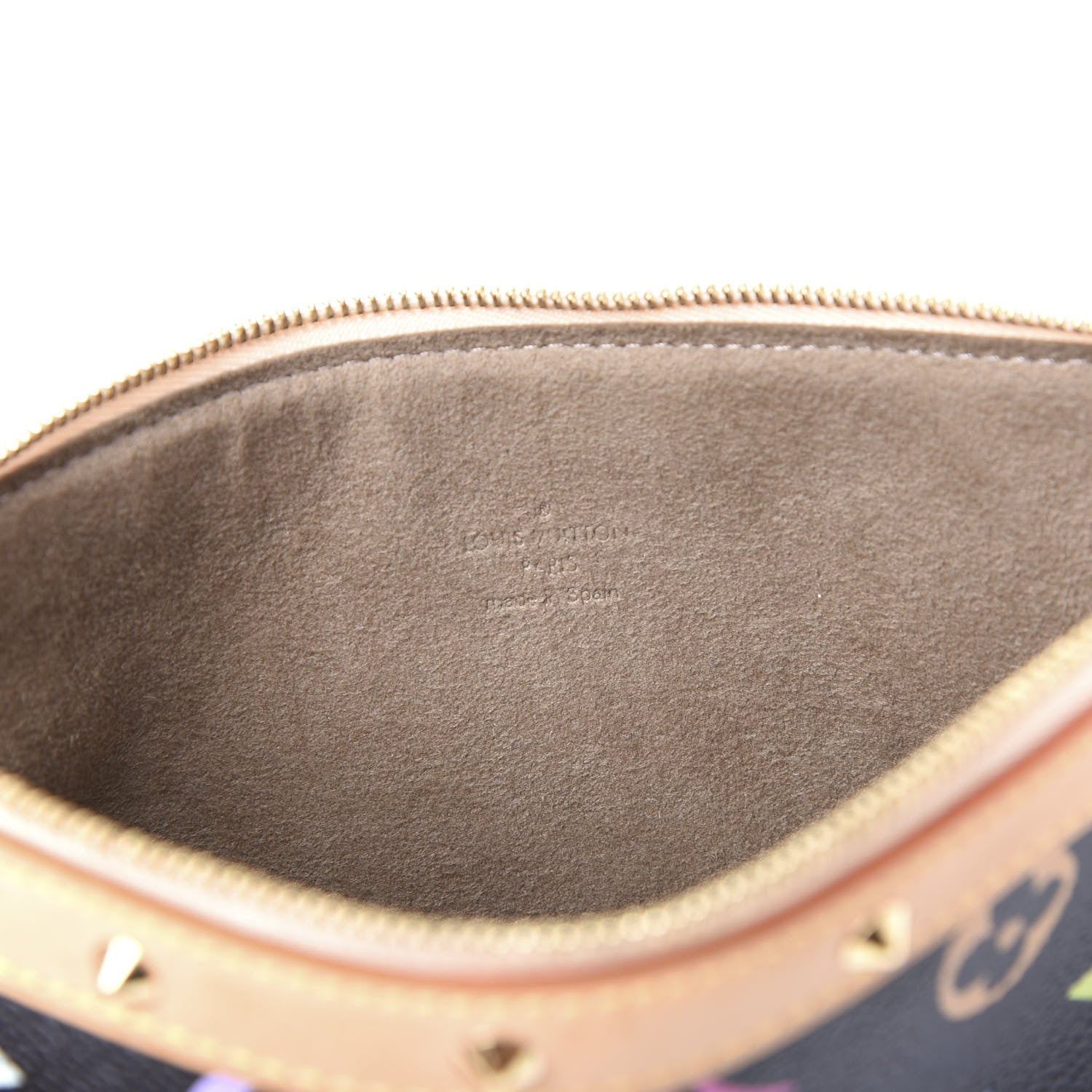 Louis Vuitton Monogram Multicolor Pochette Accessories Black 5 of 9