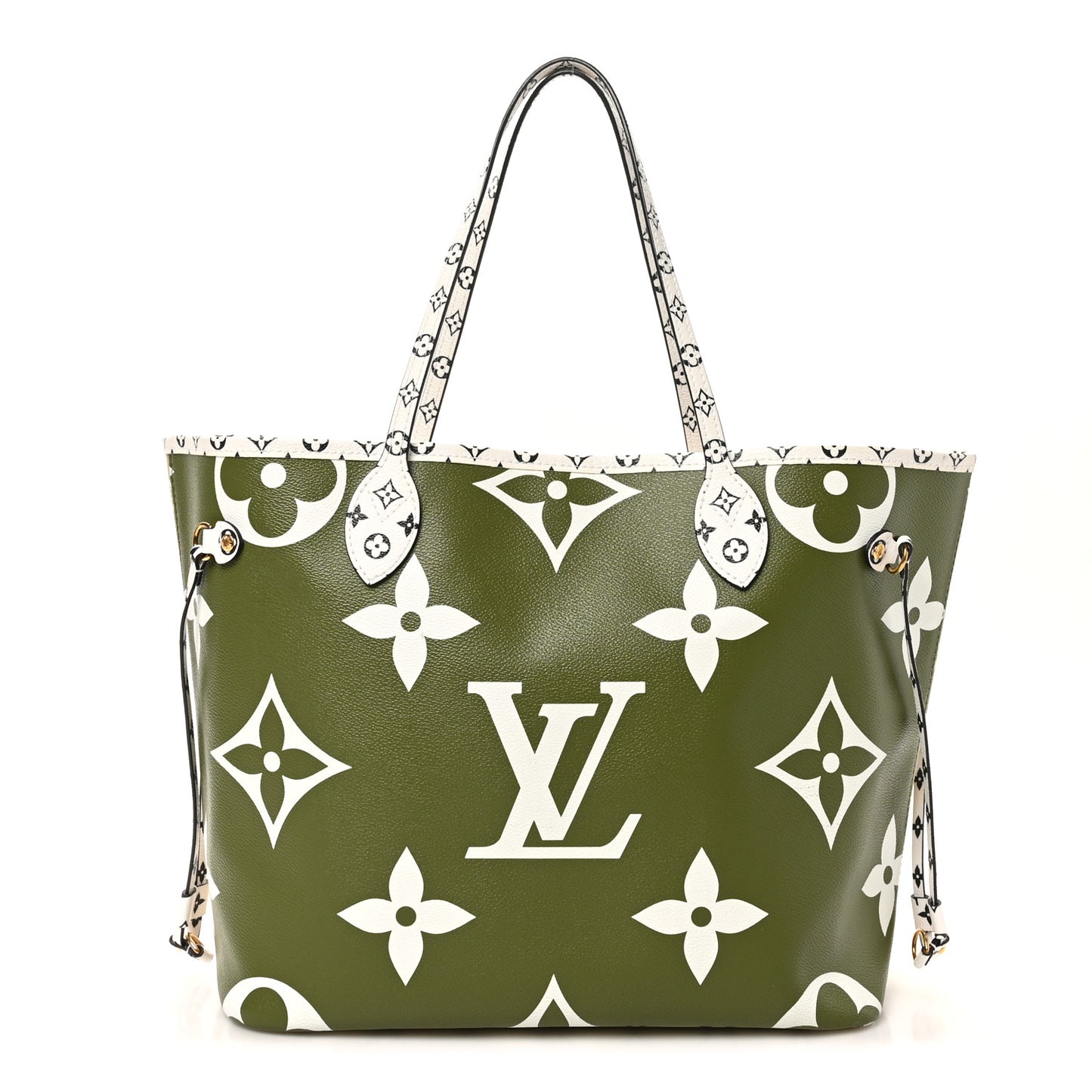 Monogram Giant Neverfull MM Kaki