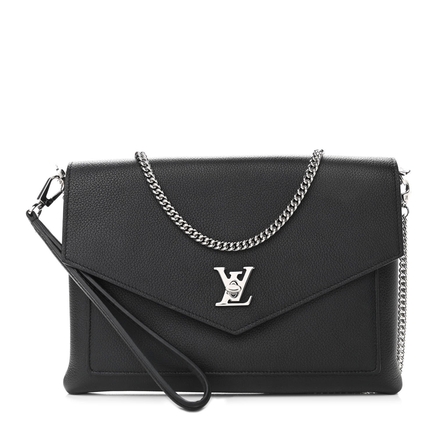 Louis Vuitton Soft Calfskin My Lockme Pochette Black 1 of 11
