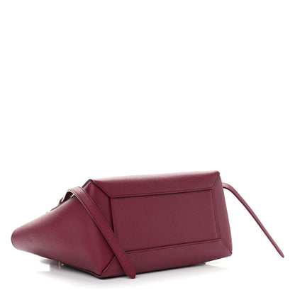 Celine Grained Calfskin Micro Belt Bag Plum 4 of 10