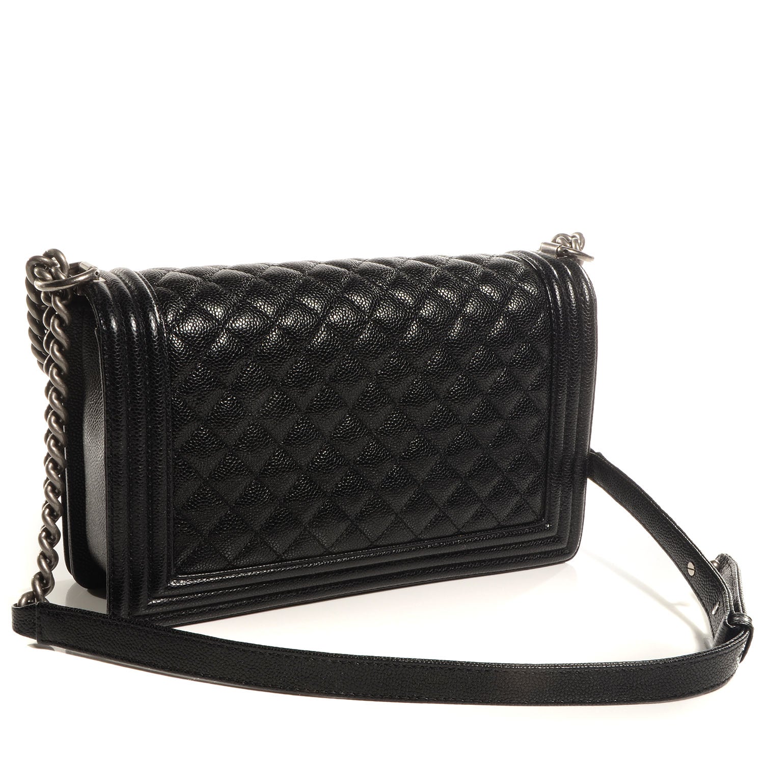 Chanel Caviar Medium Boy Flap Black 3 of 9