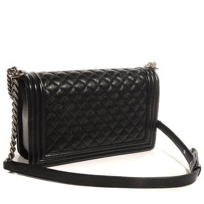 Chanel Caviar Medium Boy Flap Black 3 of 9