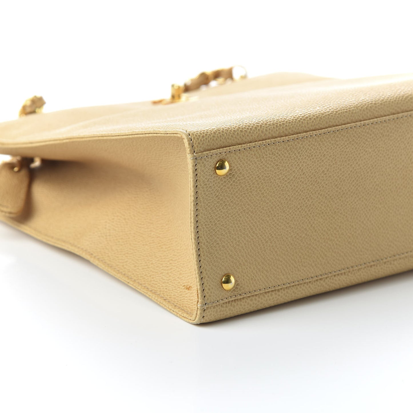 Caviar Shoulder Bag Beige