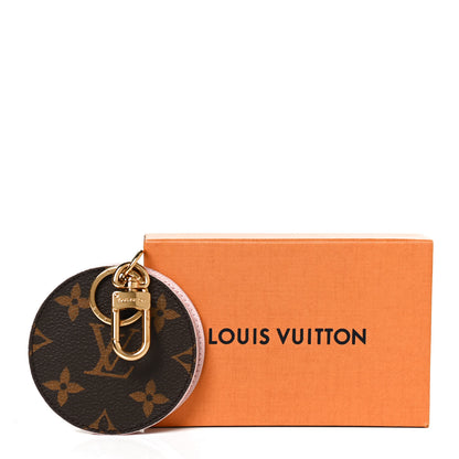 Louis Vuitton Monogram LV Mirror Bag Charm Key Holder Rose Ballerine 7 of 7