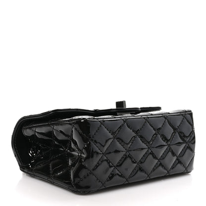 Chanel Patent Calfskin Quilted 2.55 Reissue Mini Flap So Black 4 of 11