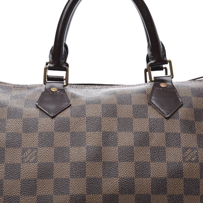 Louis Vuitton Damier Ebene Speedy 35 10 of 13