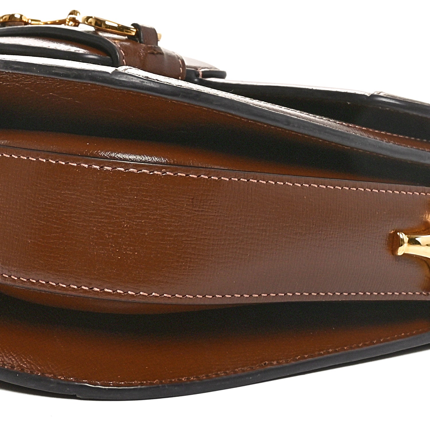 Gucci GG Supreme Monogram Horsebit 1955 Shoulder Bag Beige Brown Sugar 10 of 10