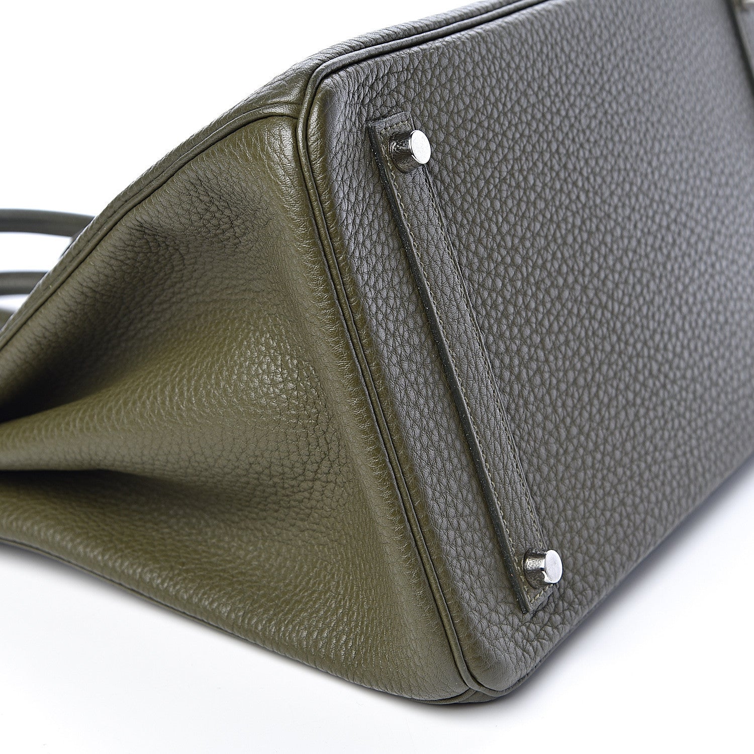 Hermes Fjord Birkin 35 Vert Veronese 37 of 41