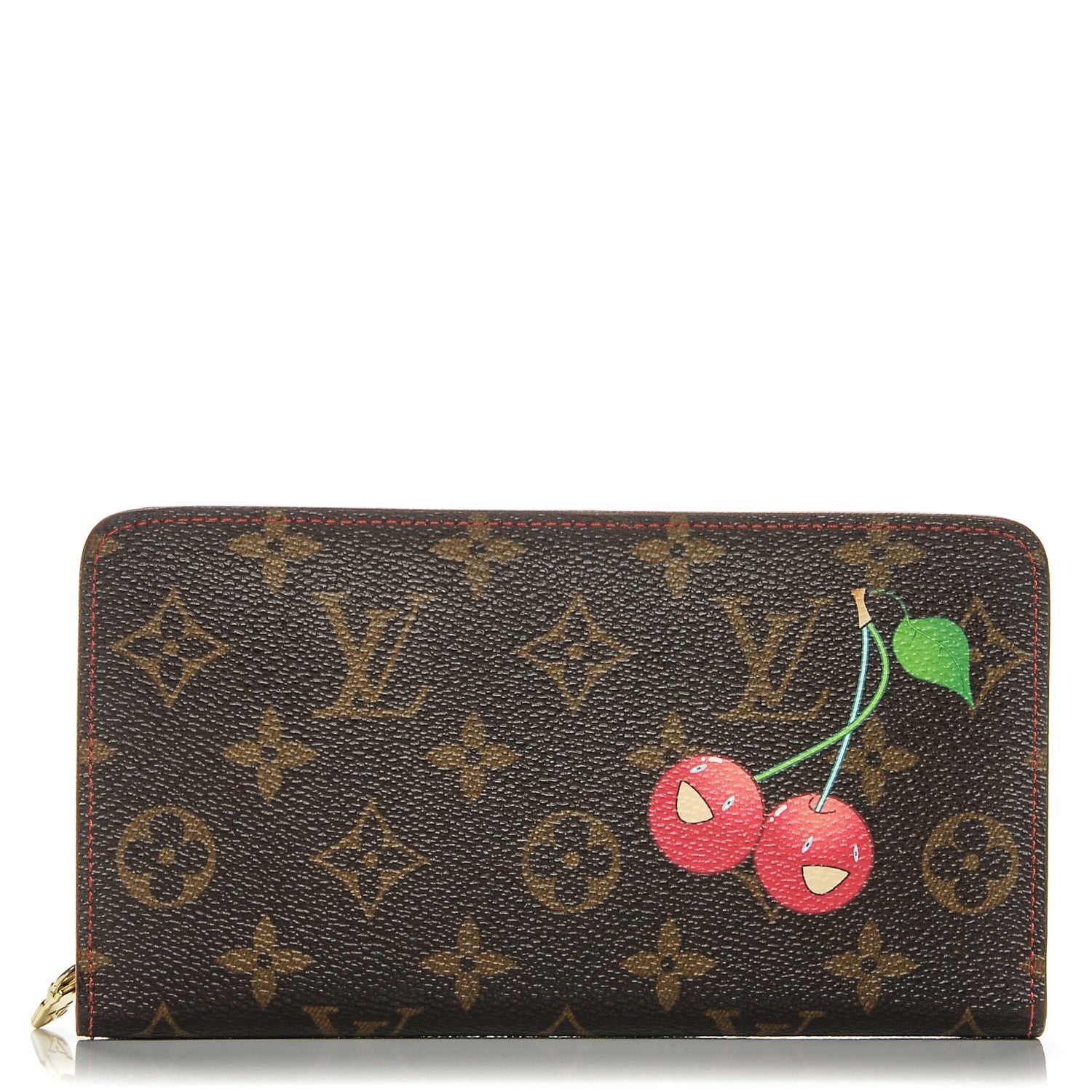 Louis Vuitton Monogram Cerises Zippy Wallet 1 of 6