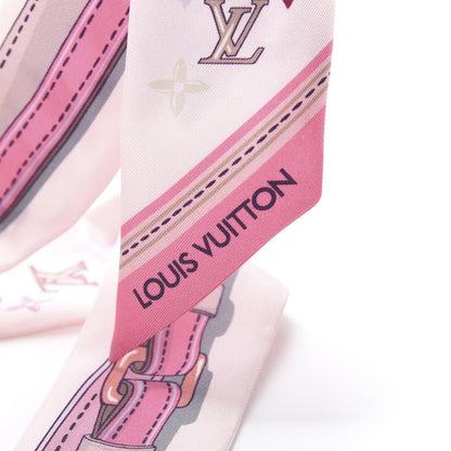 Louis Vuitton Silk Monogram A la Folie BB Bandeau Light Pink 2 of 3