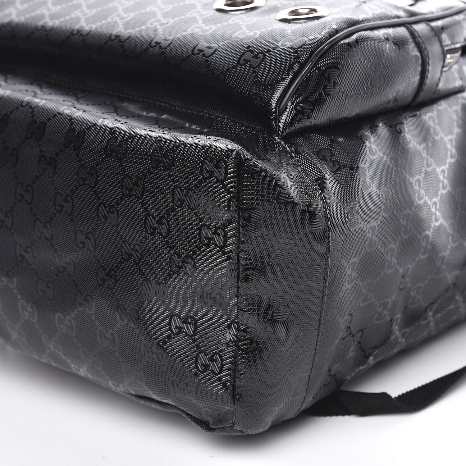 Gucci Imprime Monogram Web 500 Backpack Black 10 of 11