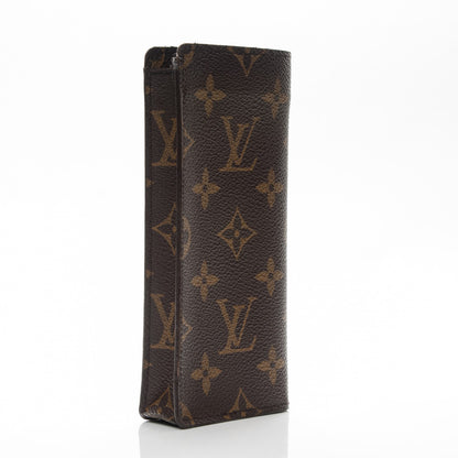 Louis Vuitton Monogram Etui a Lunettes Simple Eyeglass Case 3 of 6