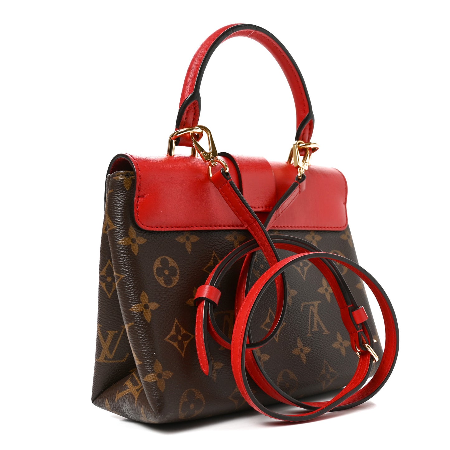 Monogram Locky BB Coquelicot