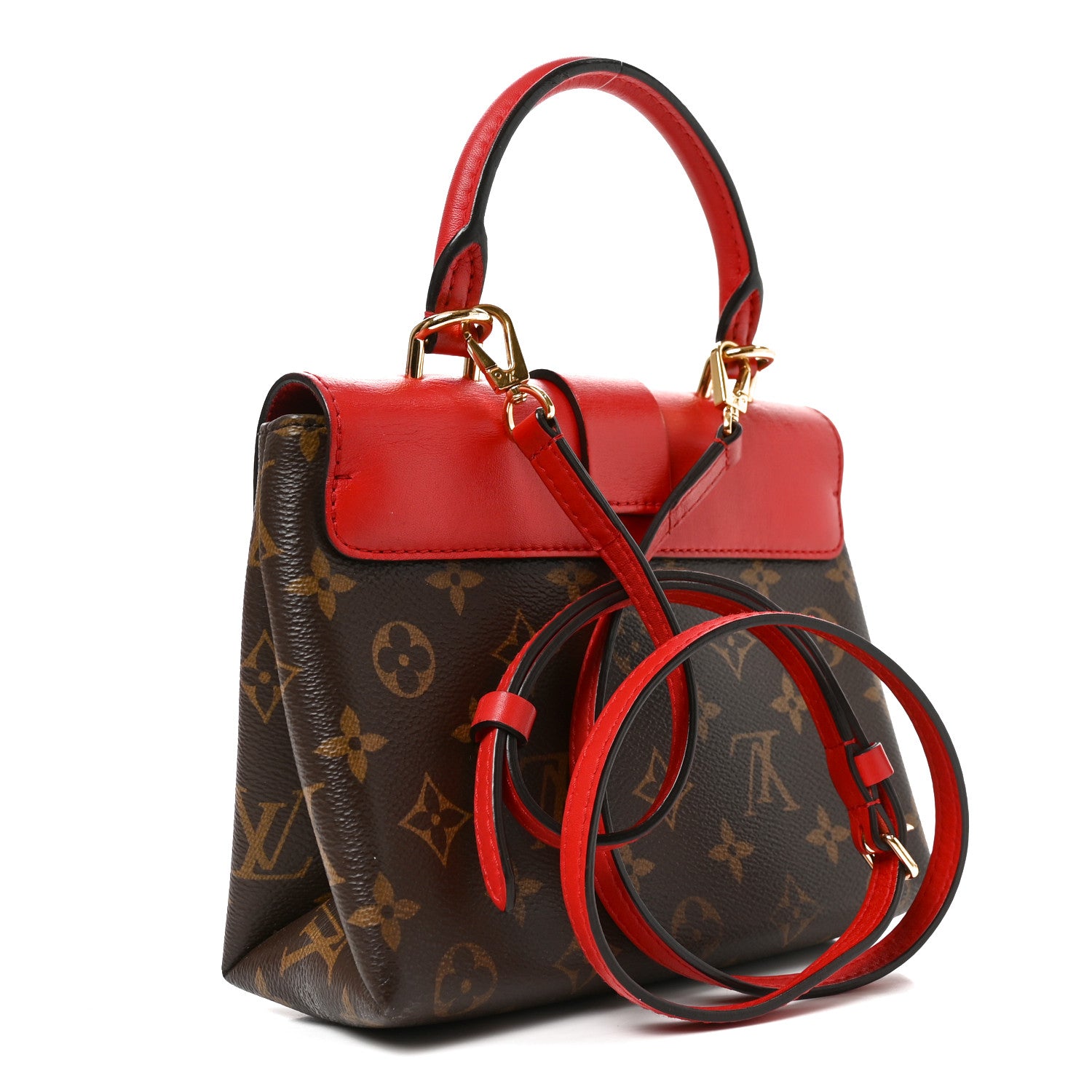 Louis Vuitton Monogram Locky BB Coquelicot 3 of 9