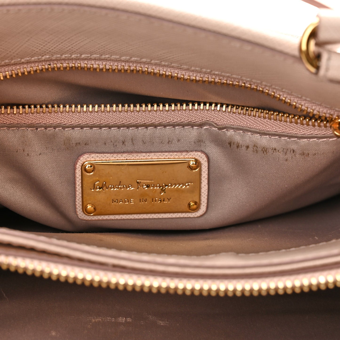 Printed Calfskin Tracy Vara Tote Macaron