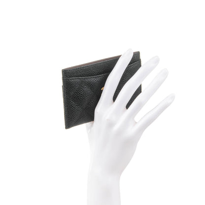 Chanel Caviar Quilted Card Holder Black 2 of 8