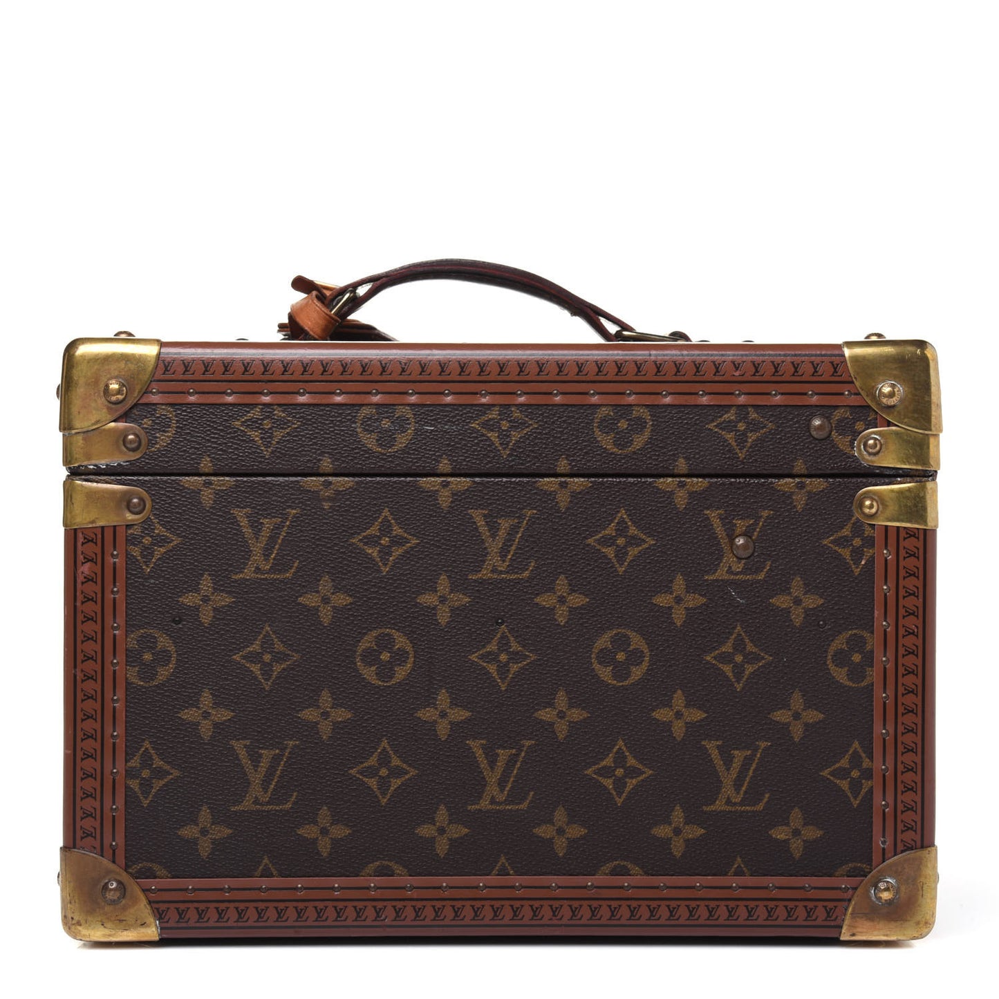 Monogram Boite Flacons Beauty Train Trunk Case